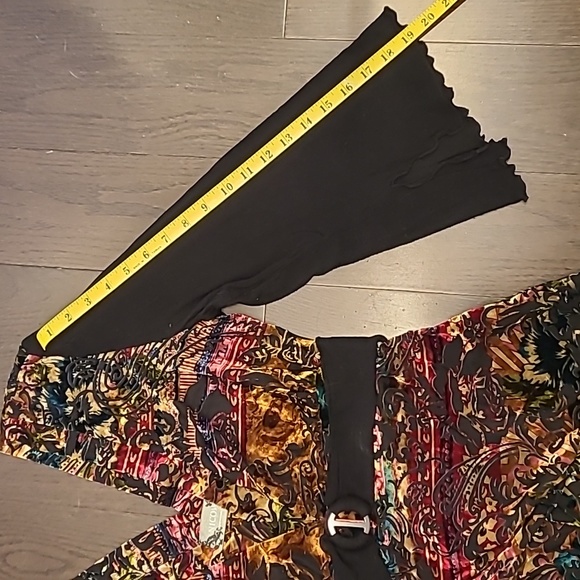 EUC Vintage s.8 Nicowa velvet tunic top - Picture 7 of 8